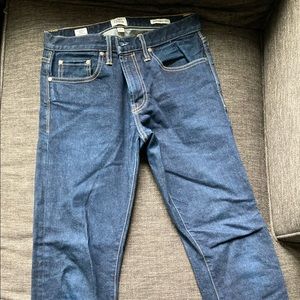 Flint and Tinder White Oak Dark Denim Jeans Straight 30 x 30